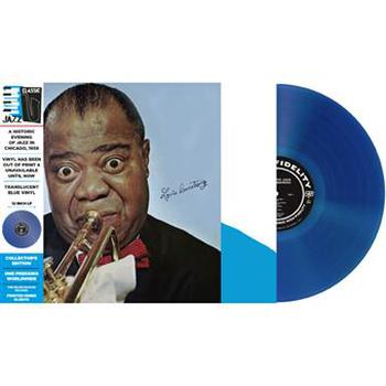 The Definitive Album by Louis Armstrong Vinilo Azul Translúcido