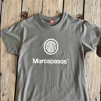 Unisex-Talla L-Manga Corta- Gris