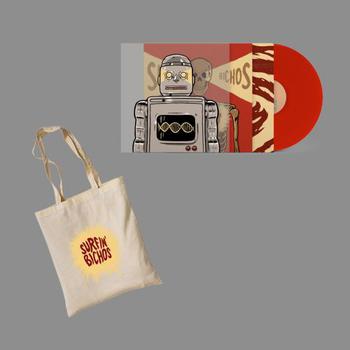 Más Allá Vinilo Rojo + Totebag